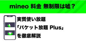 mineo パケットj放題Plus